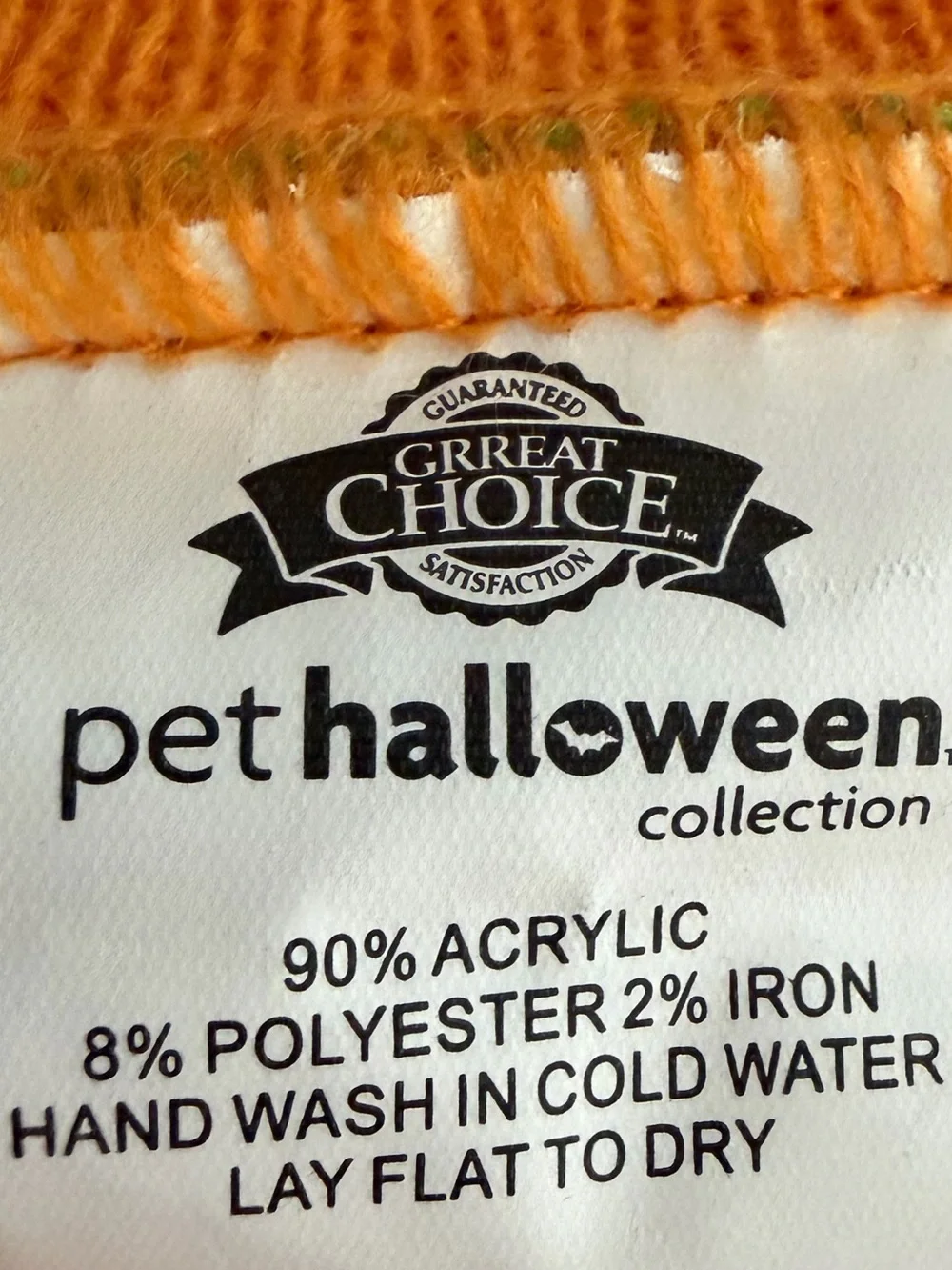 Pet Halloween creations not stock